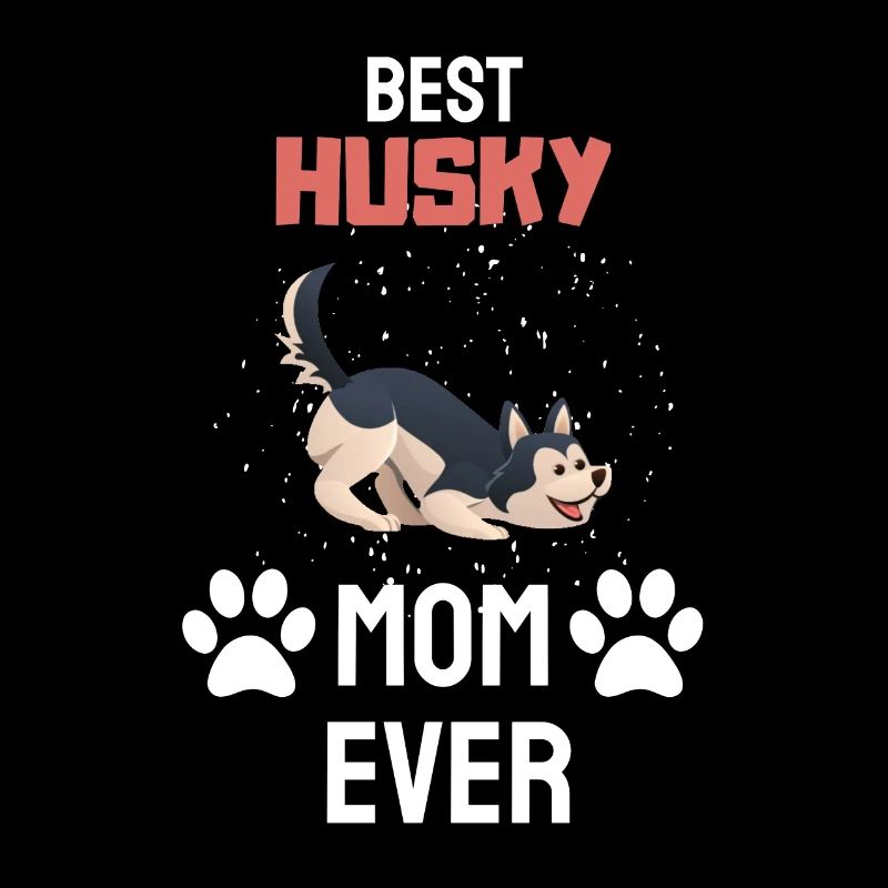 Beste Husky Mama aller Zeiten Muttertag Hund Husky