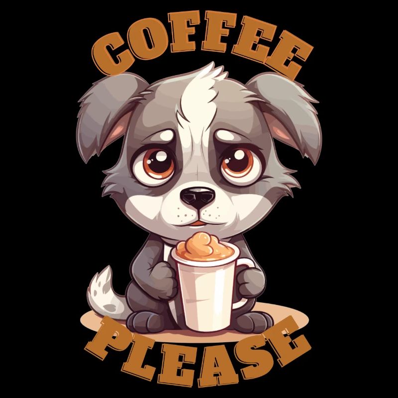 Café s’il vous plaît chien