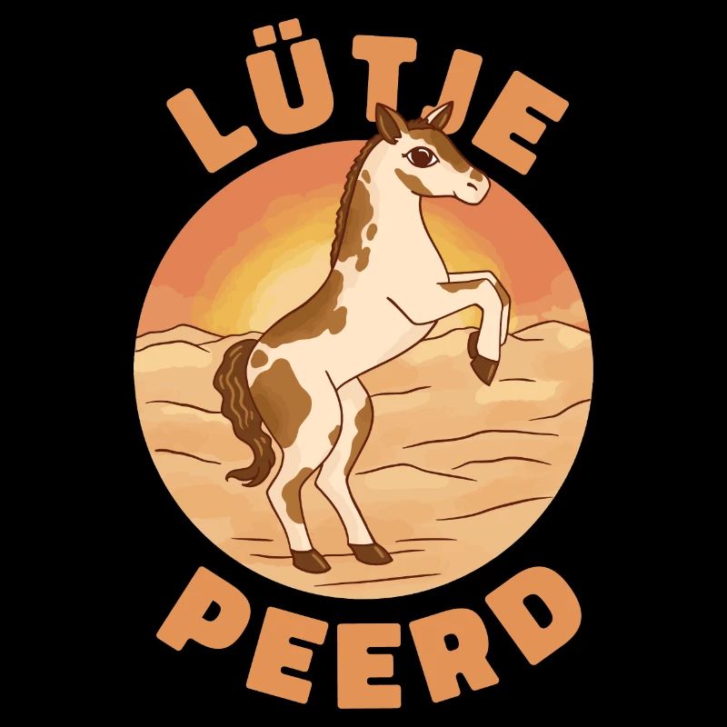 Lütje Peerd Plattdeutsch kleines Pferd