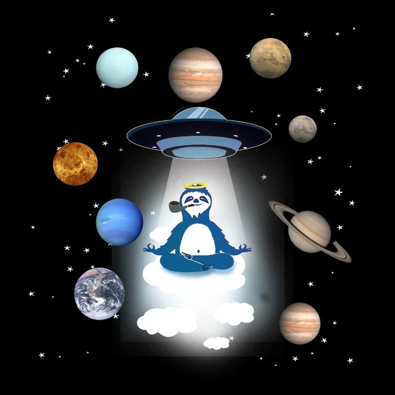 OVNI,Espace,Planète,Extraterrestre,Astronaute,Paresseux