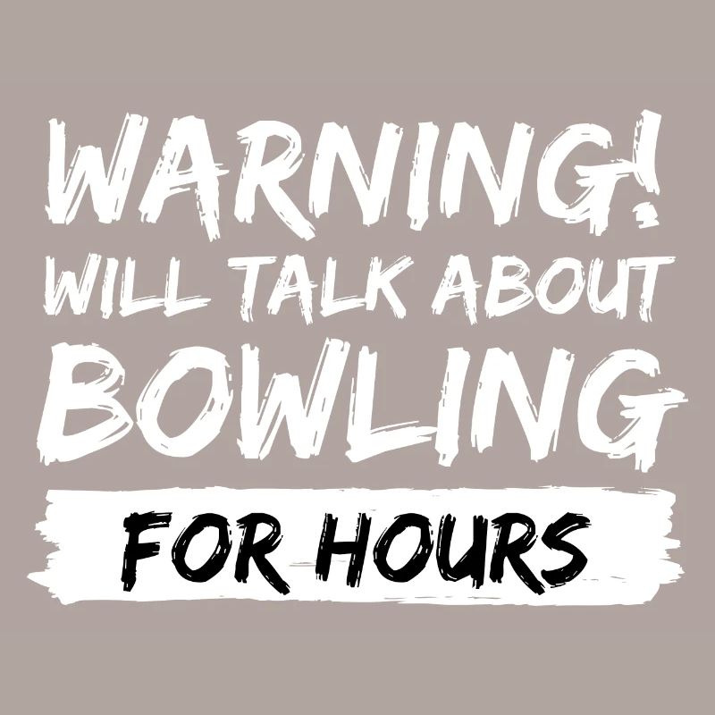bowling strike geschenk idee spruch