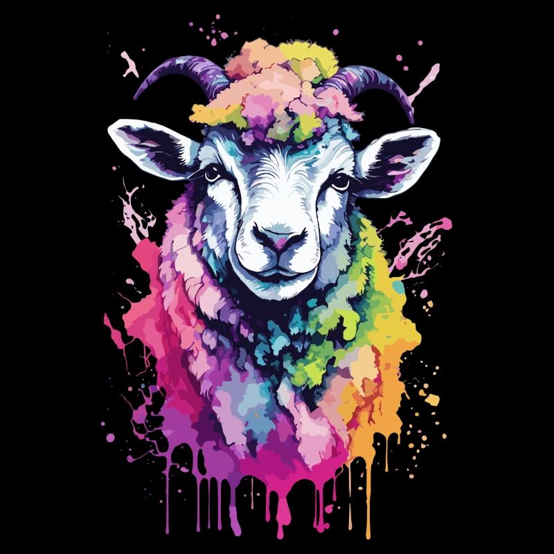 Devient cool mignon dans un design coloré et cool