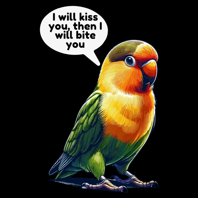 Inséparable Oiseaux d’amour