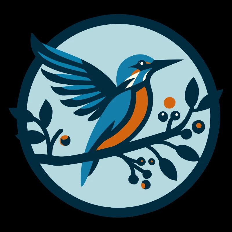 Kingfisher Bird Alcedo Atthis