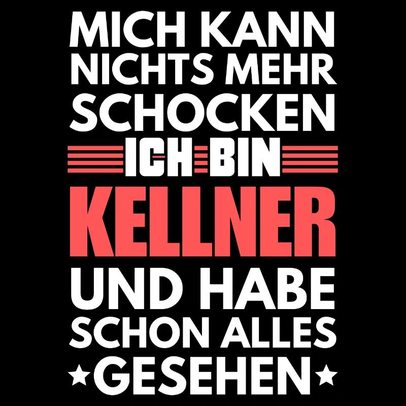 Nicht schockbarer Kellner