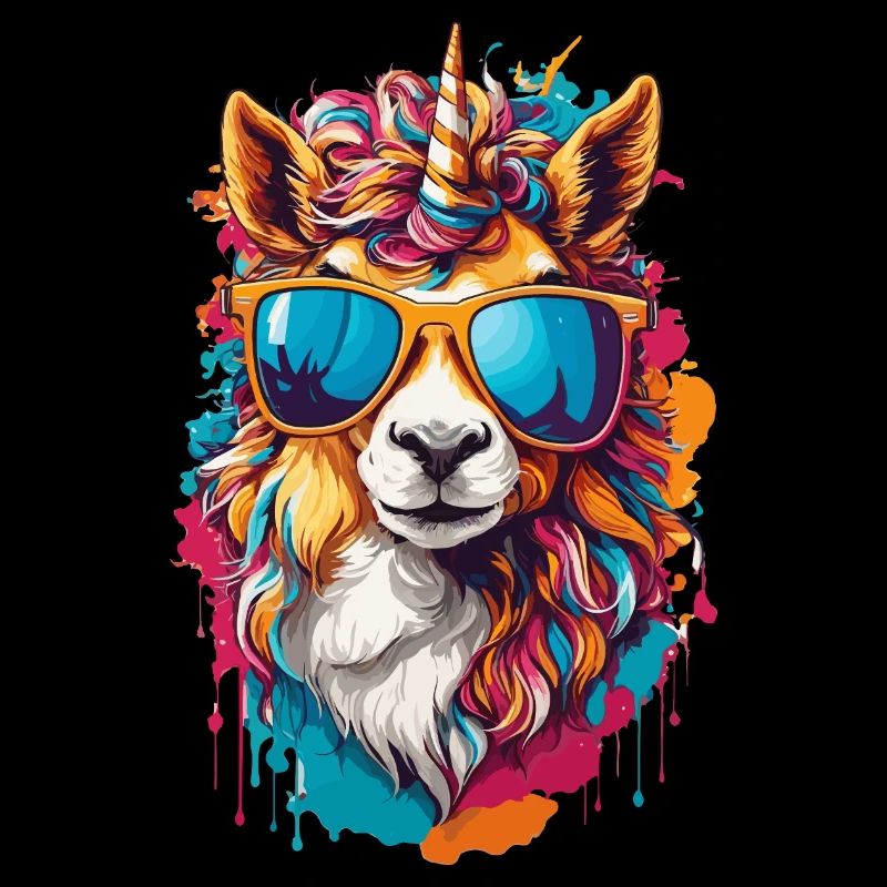 Einhorn magisch süß cool niedlich Pony