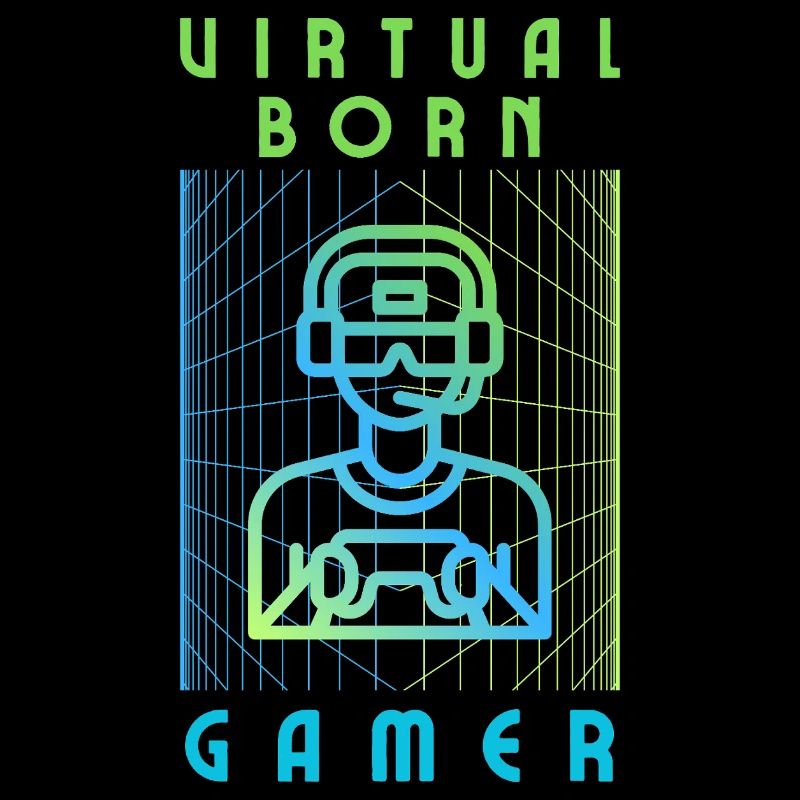 Virtuell geborener Gamer