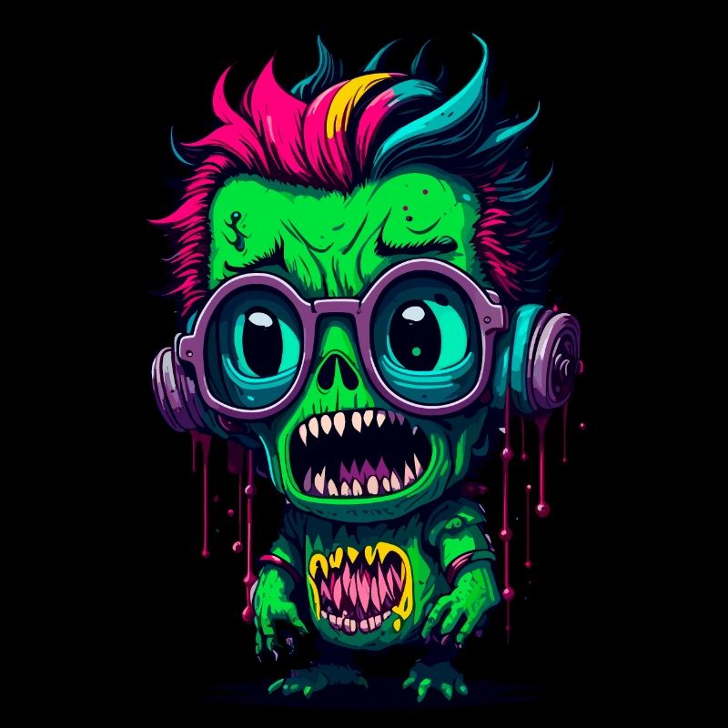 Bunter cooler Zombie