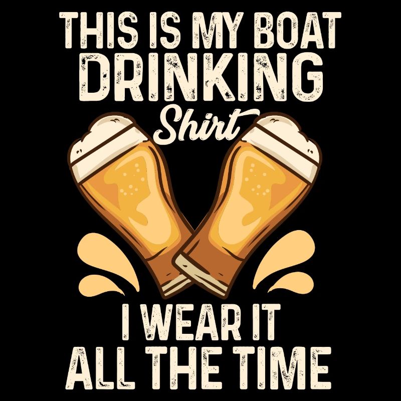 Das ist mein Boot, das ich trinke, ich trage es im
