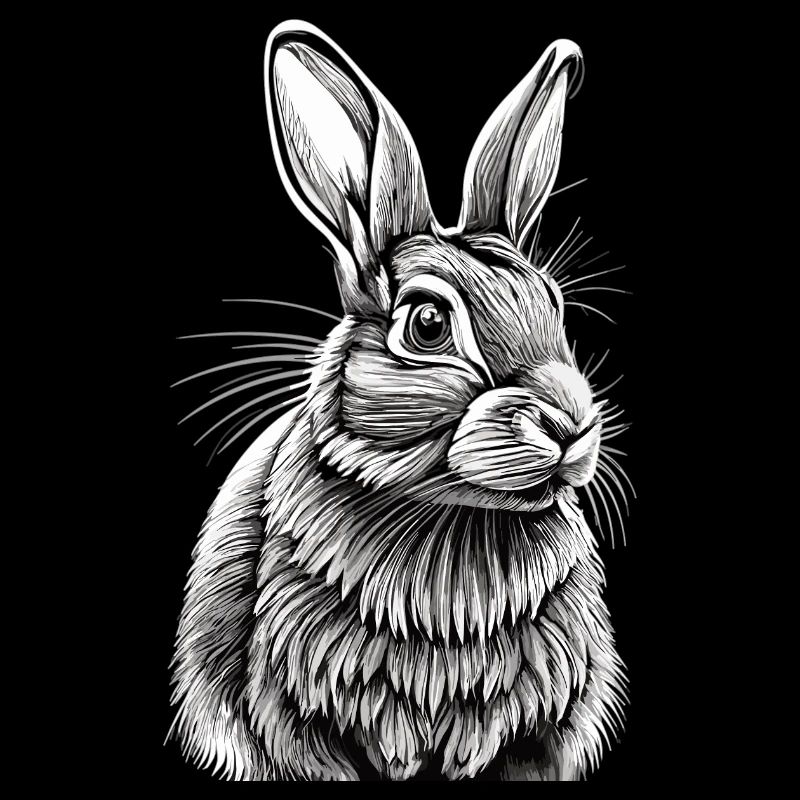Portrait de lapin