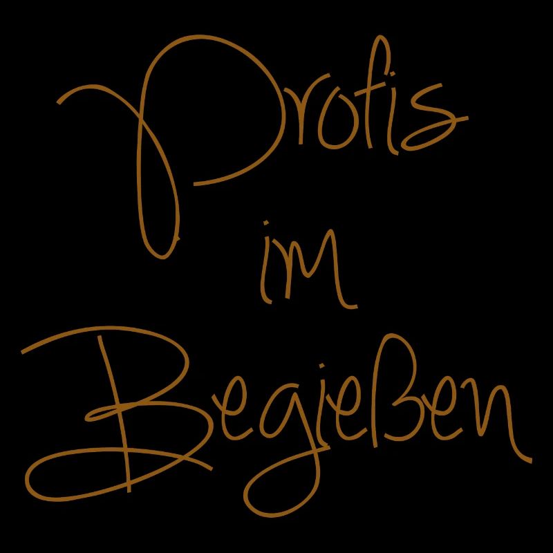 Profis im Begießen