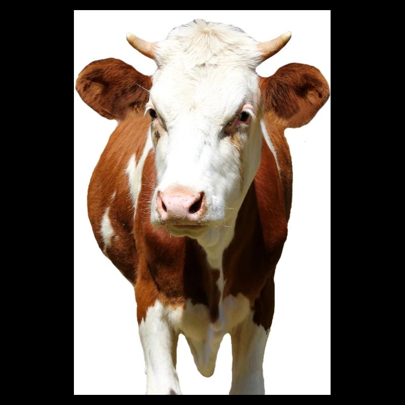 Affiche de vache