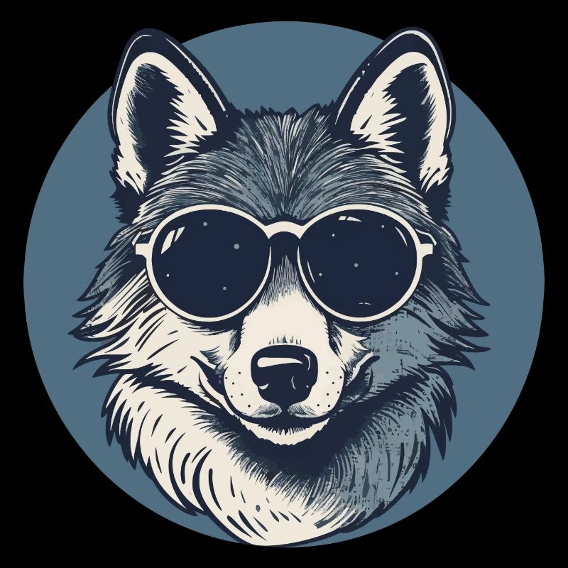 Wolf Werwolf Sonnenbrille