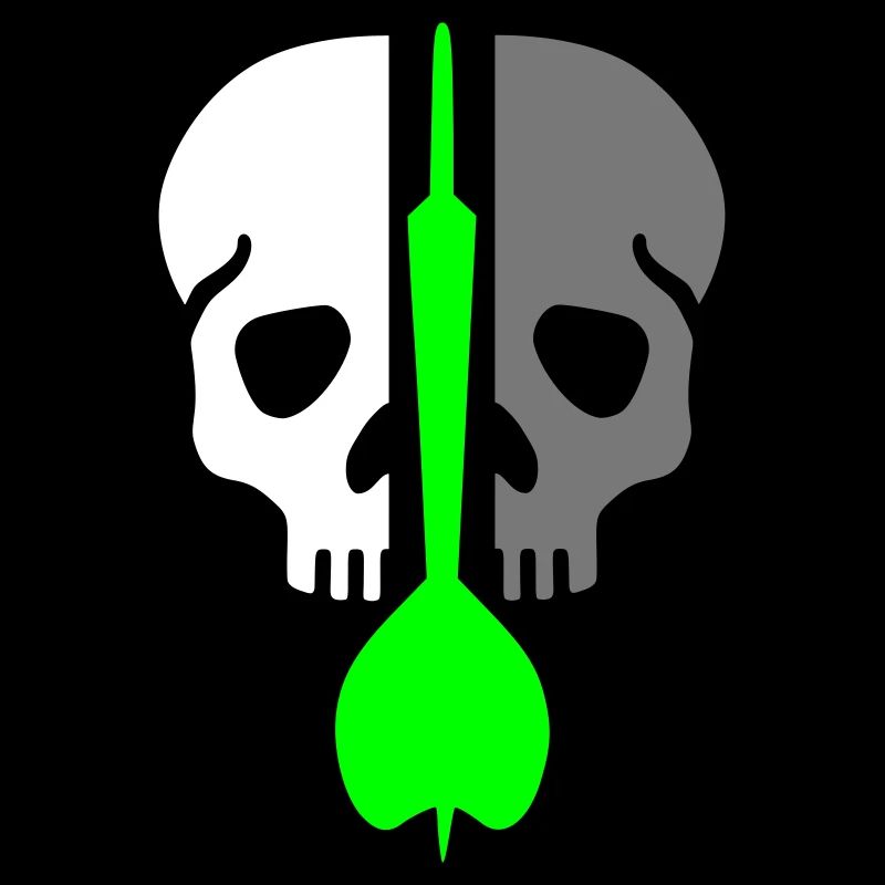 Split skull and dart