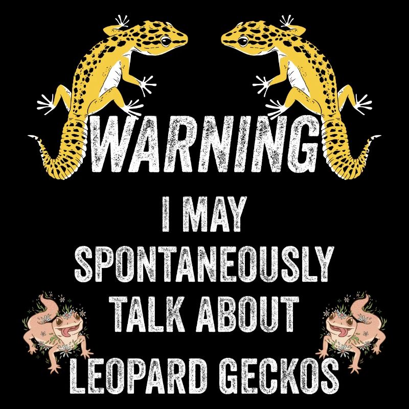 Warnung kann spontan über Leopardgecko sprechen