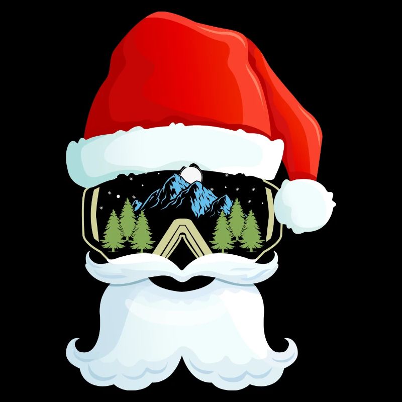 Weihnachtsmann Ski / Snowboard Brille
