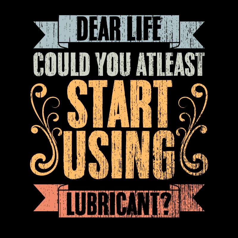 Vintage Dear Life Could You At Least Start Using