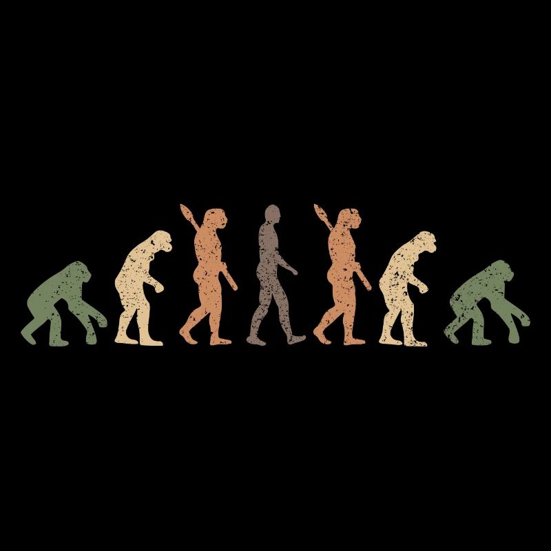 Drôle d’évolution de l’homme au singe singe