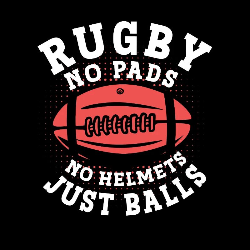 Rugby pas de pads pas de casques juste des ballons pour