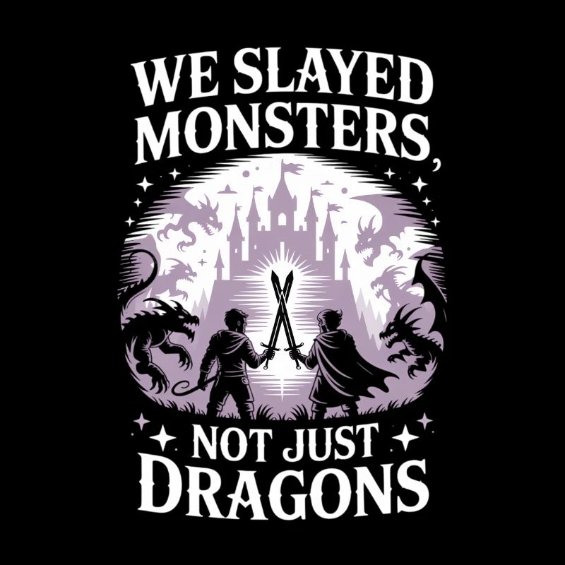 Episches heroisches Design mit Drachen