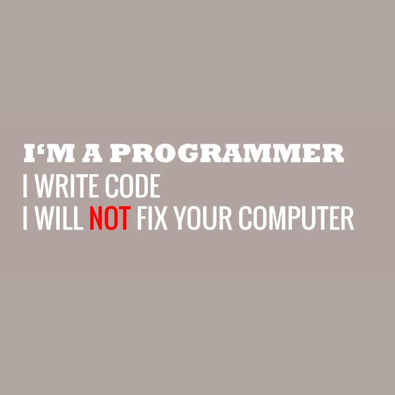 I am a computer computer nerd computer scientist