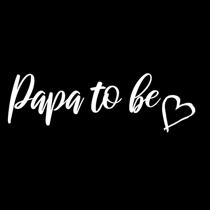 Papa to be - werdender Vater mit Herz