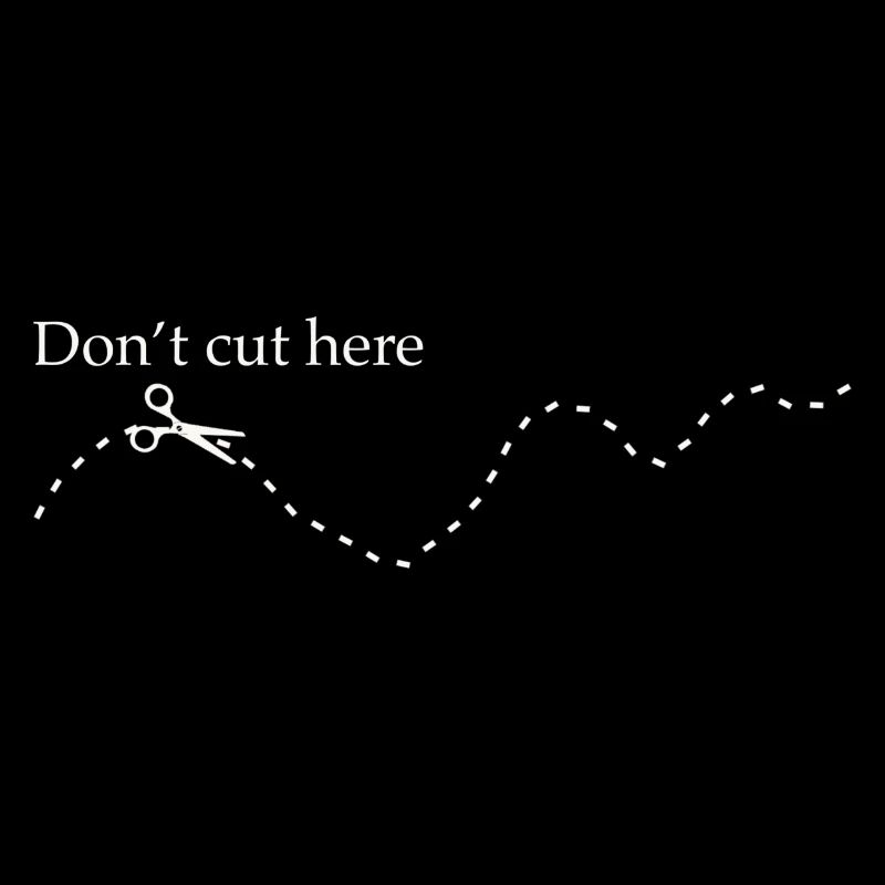Do not cut - sewing - humor