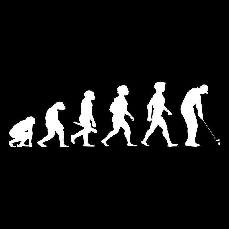 Evolution Golf Golfer Golfspieler Golfplatz