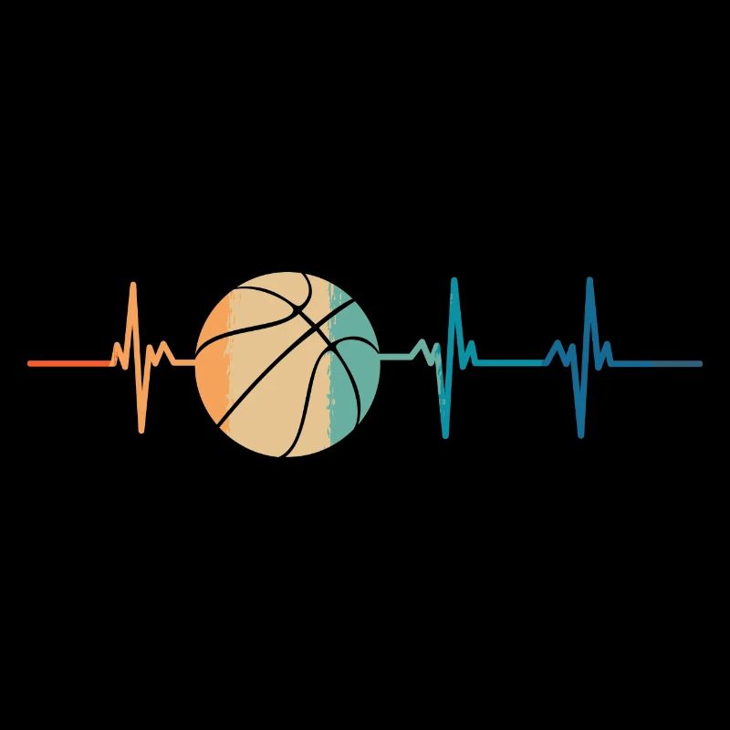 Basketball-Herzschlag