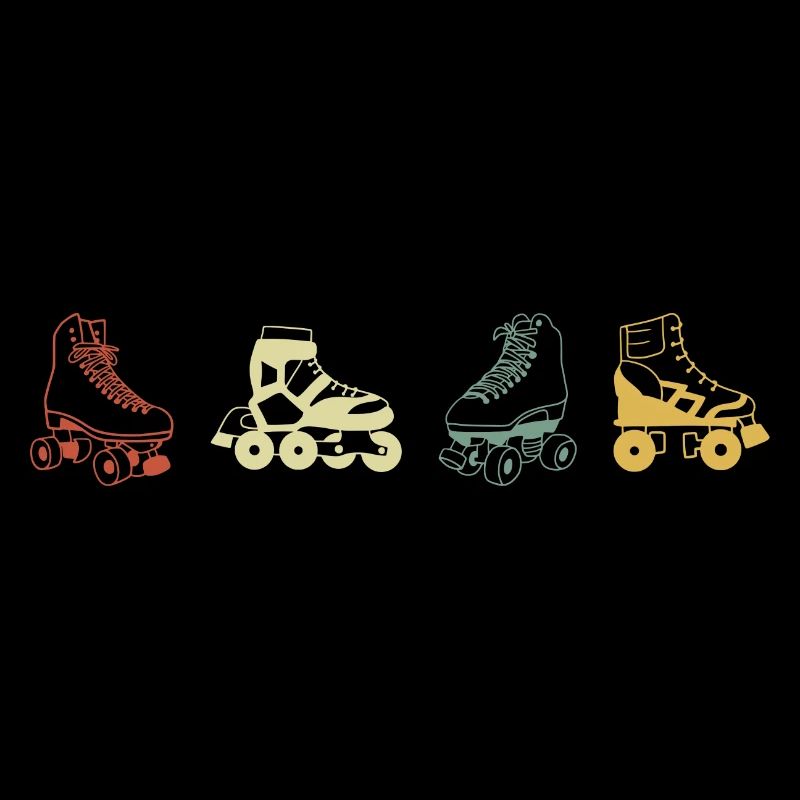 Vintage Retro Roller Skate