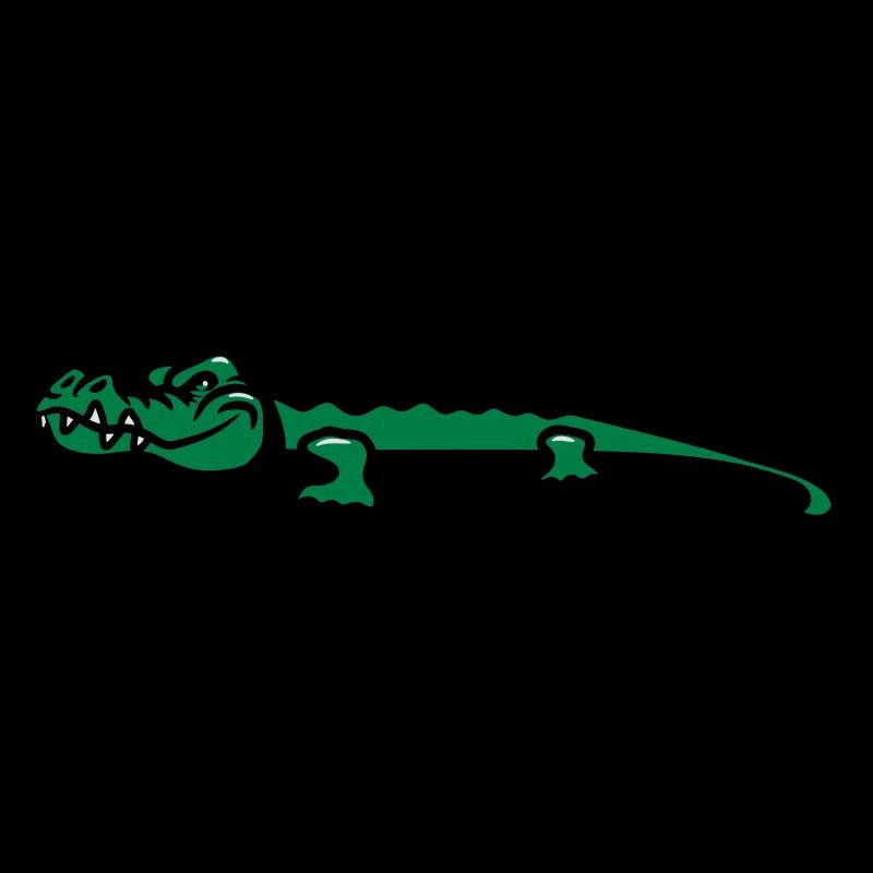 Krokodil lustig