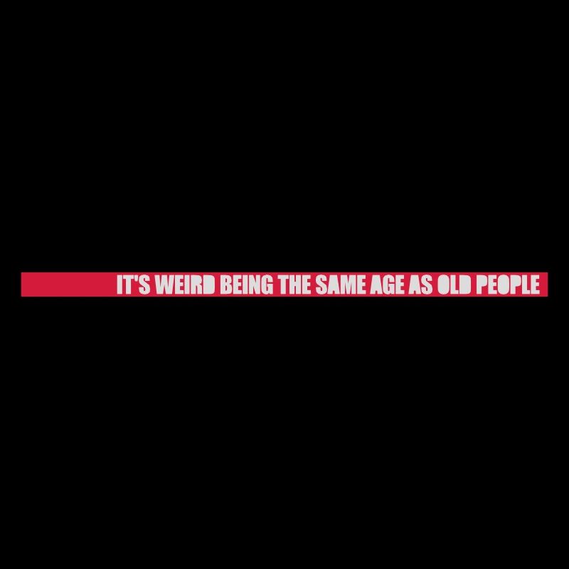 being old people age