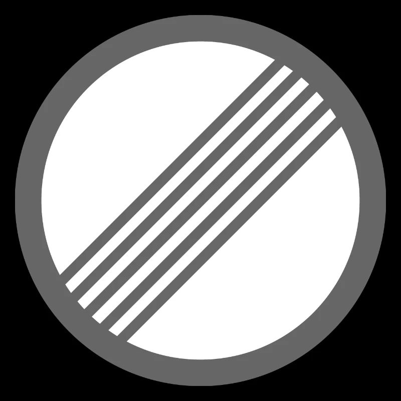 Traffic sign speed free highway