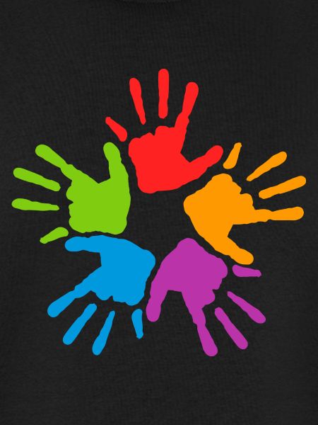 Regenbogen Händs