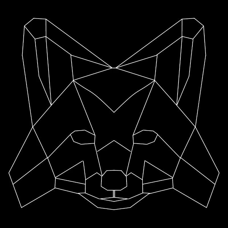 Fuchs Polygone weiss