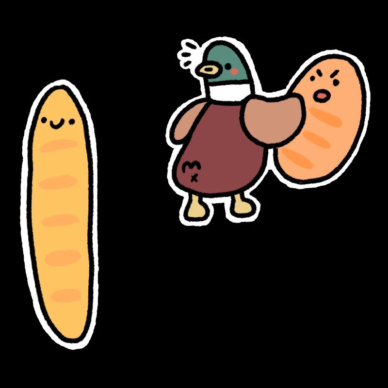 Duck with Bread Meme