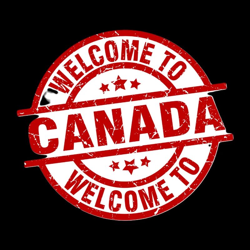 Welcome Canada Stamp libre