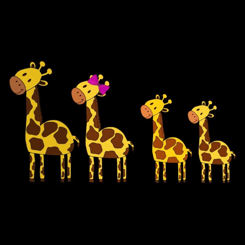 Giraffenfamilie