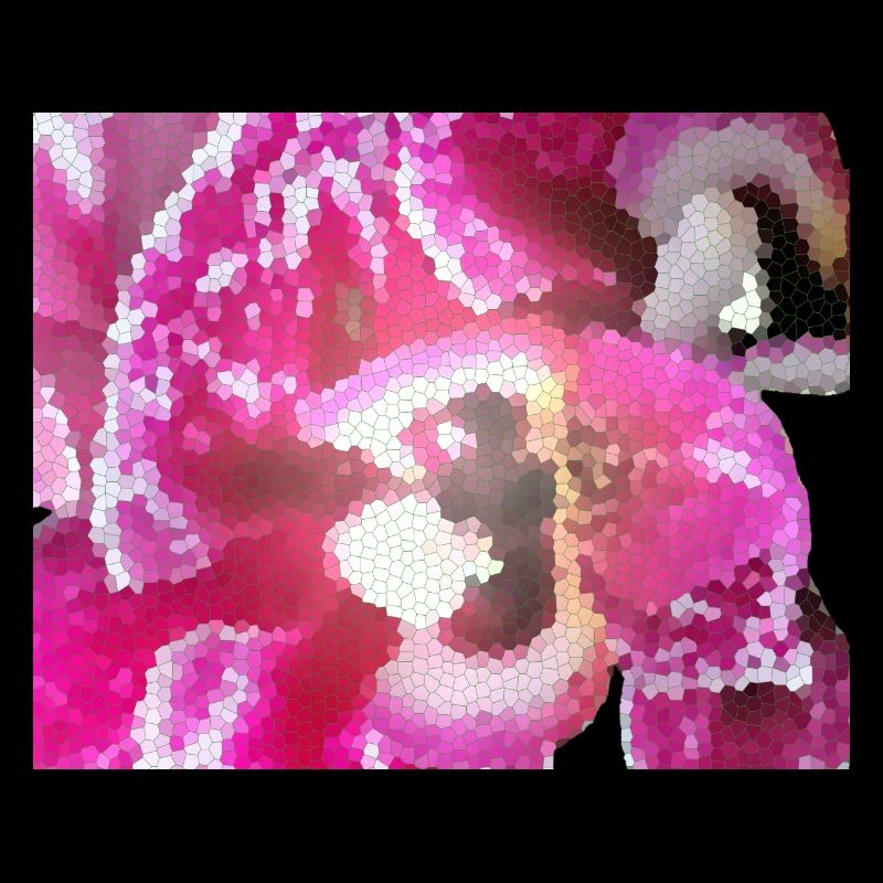 zerteilte Blüte