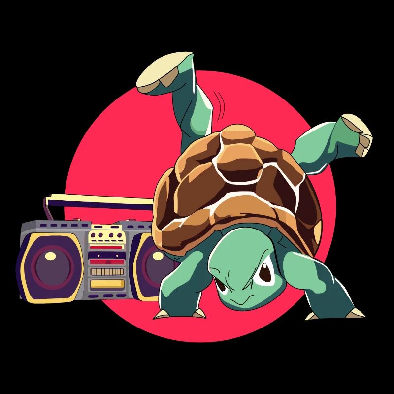 Breakdance Turtle Loco Animal Squad