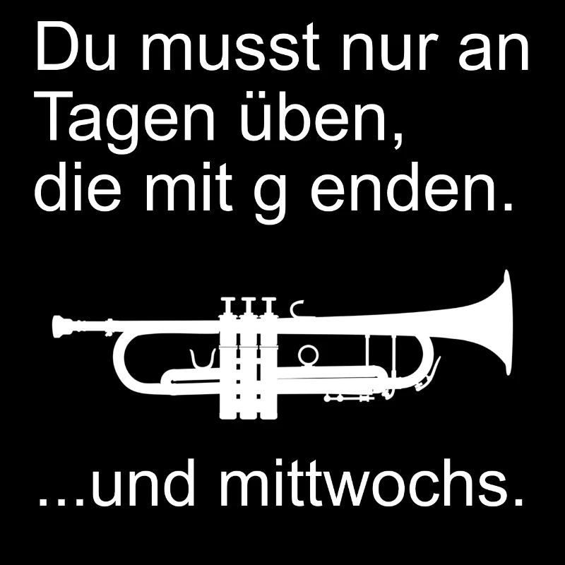 Trompete üben