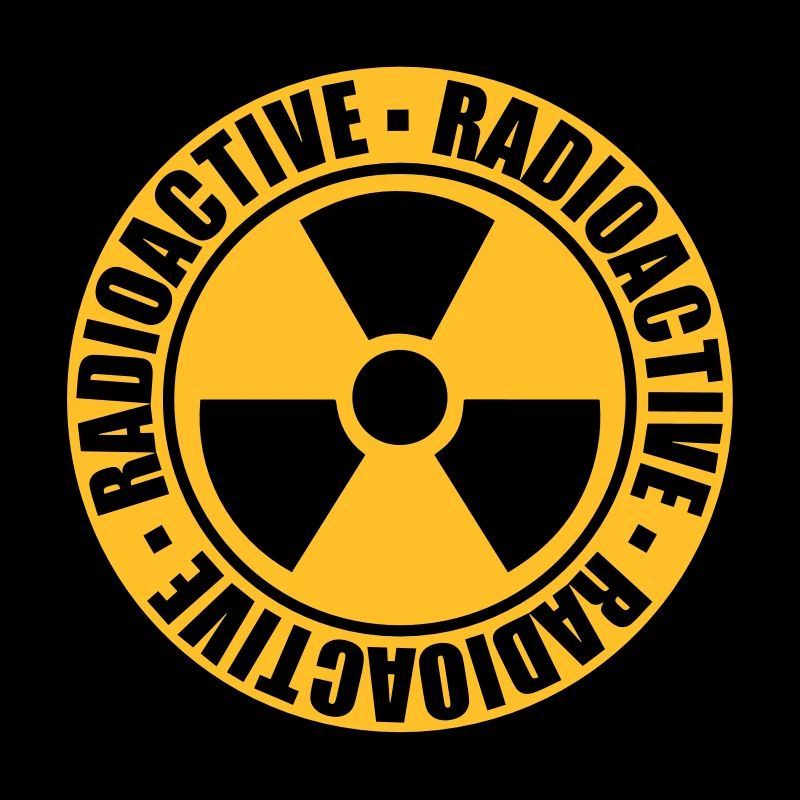 stamp danger caution caution caution atomic bomb