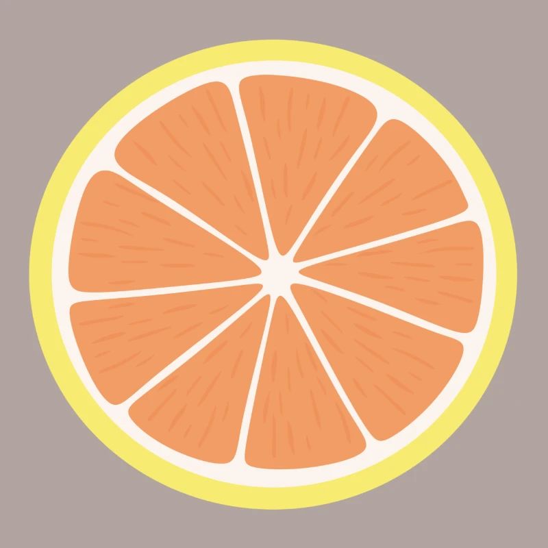 Grapefruit-Scheibe