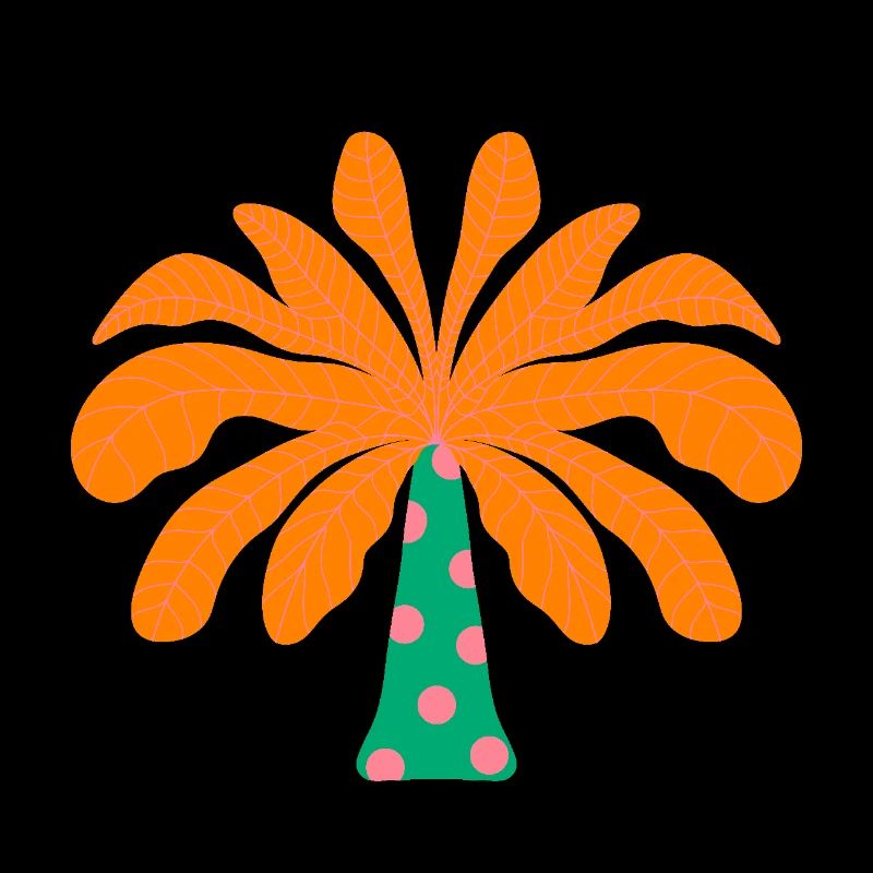 Tropischer Palmbaum