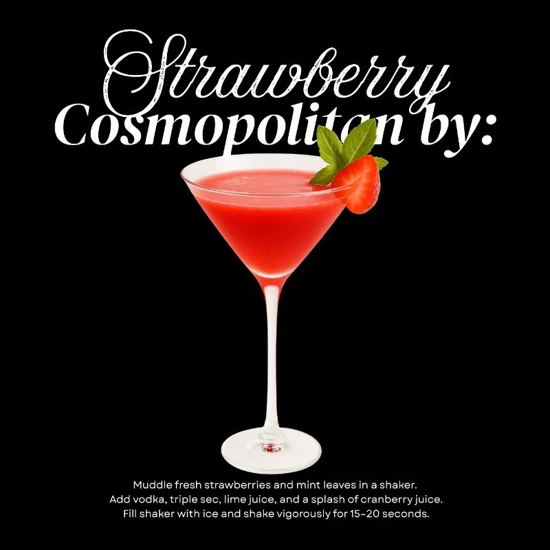 Erdbeer-Cosmopolitan