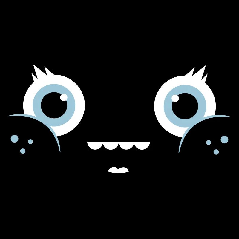 Drôle et mignon de Kawaii Visage Comic / Smiley