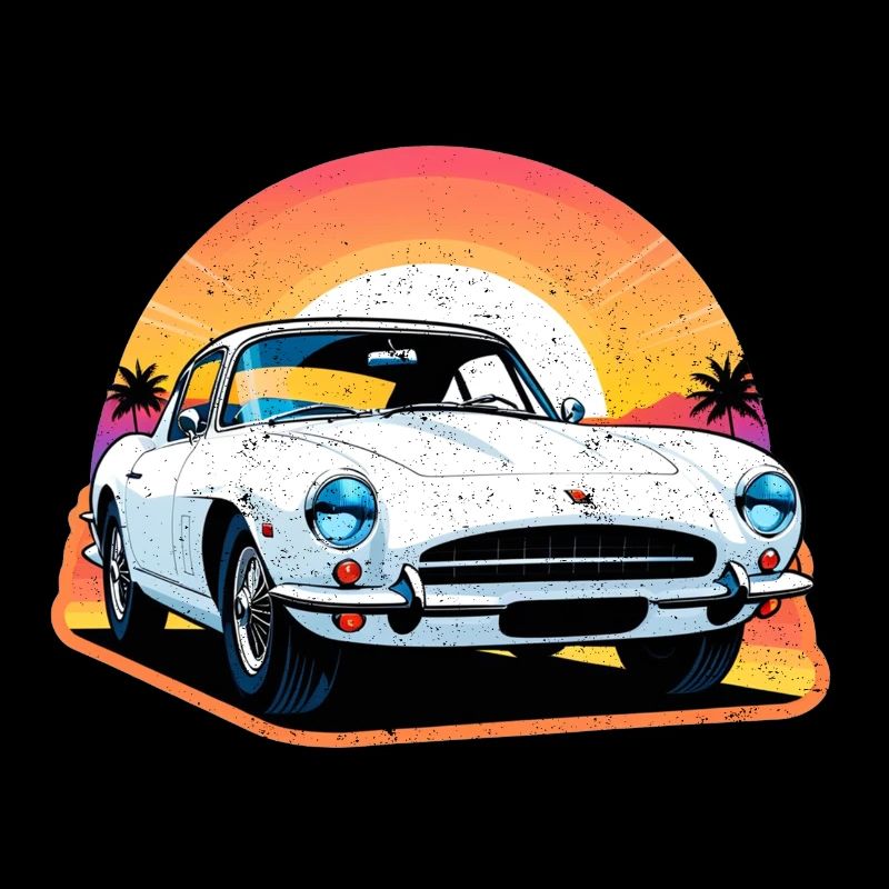 Oldtimer Sonnenuntergang