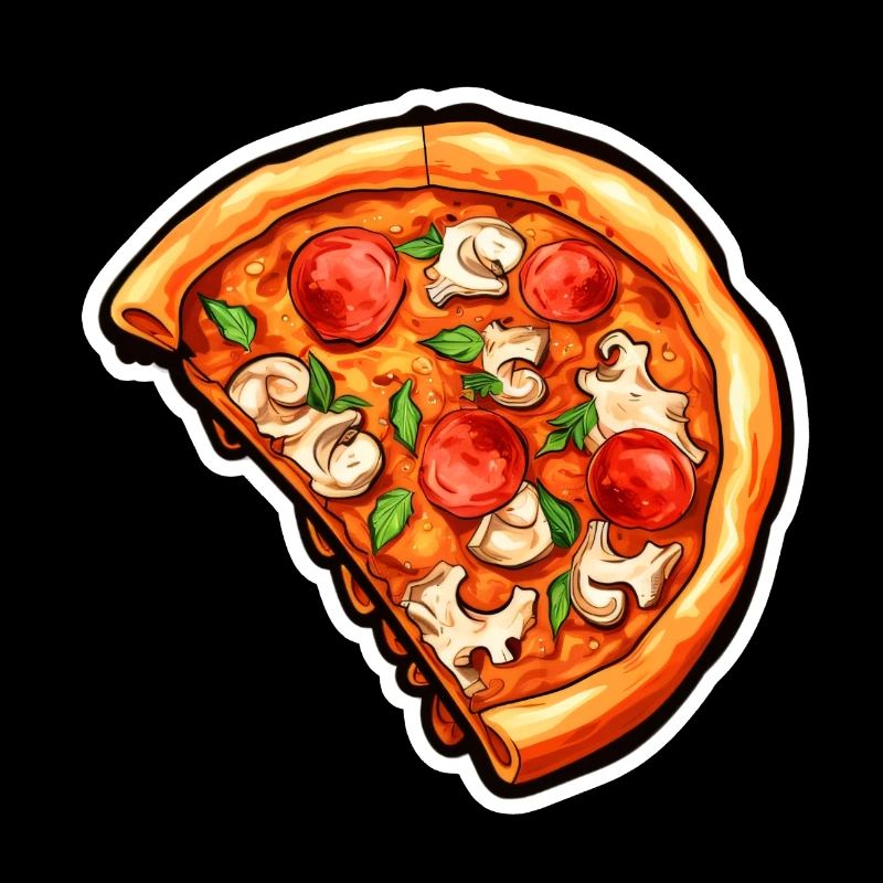 Pizza Hälfte