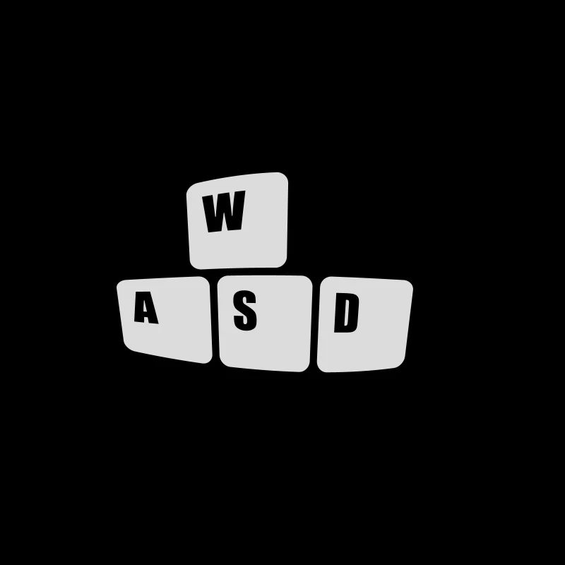 Keyboard Keys Gamer WASD