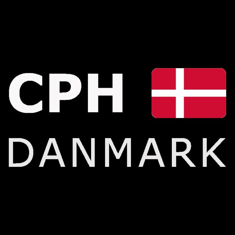 CPH DANMARK white-lettered 400 dpi